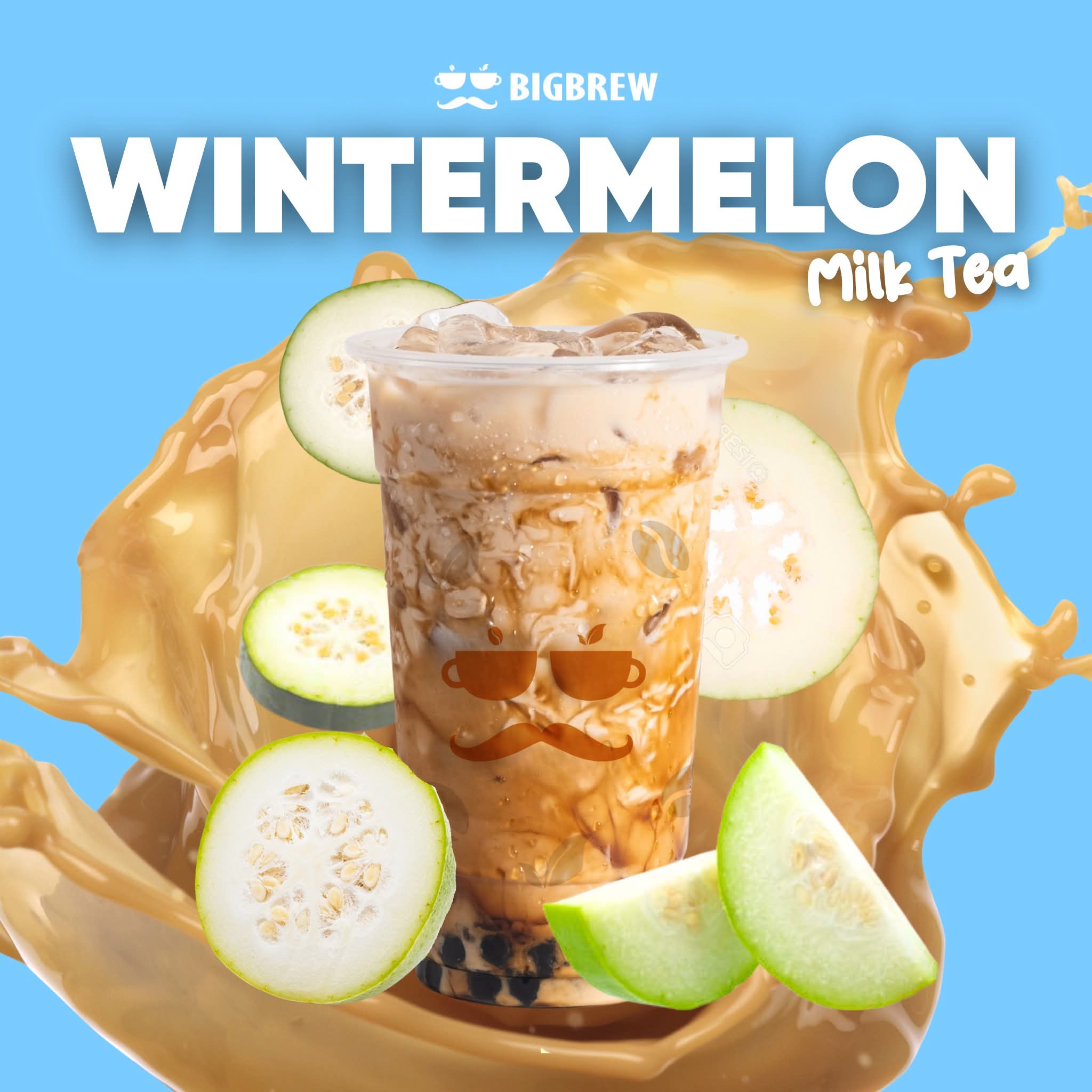 Wintermelon Milk Tea